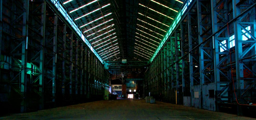 Shed interior, Cockatoo Island